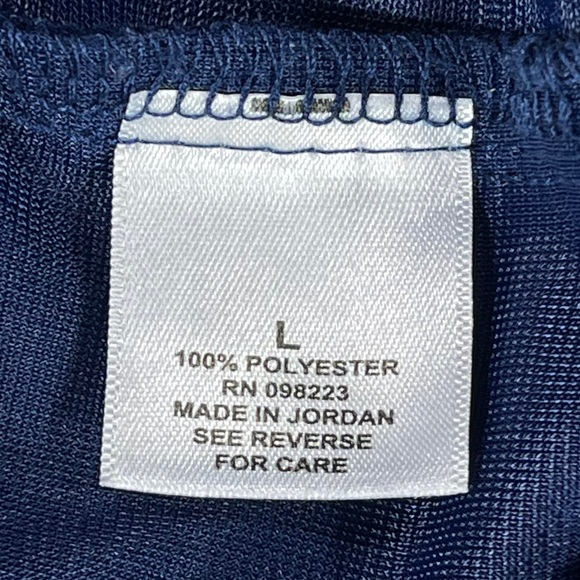 Bcg large navy blue jersey/basketball mesh shorts with drawstring EUC - Picture 9 of 9